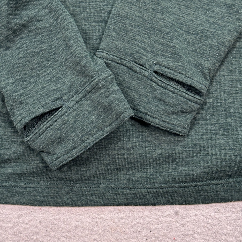 LL Bean Sweater‎ Men's Size Large Regular Adventure Grid Fleece 1/4 Zip Outdoors - Picture 8 of 8